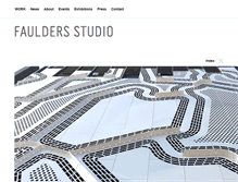 Tablet Screenshot of faulders-studio.com
